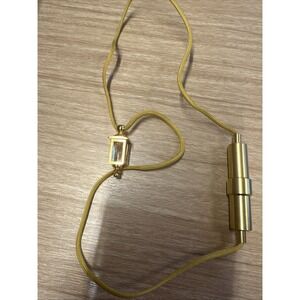 Vintage Light Up Lamp Necklace Working Novelty Kitsch Retro Illuminated Jewelry